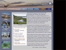 Tablet Screenshot of keechproperties.com